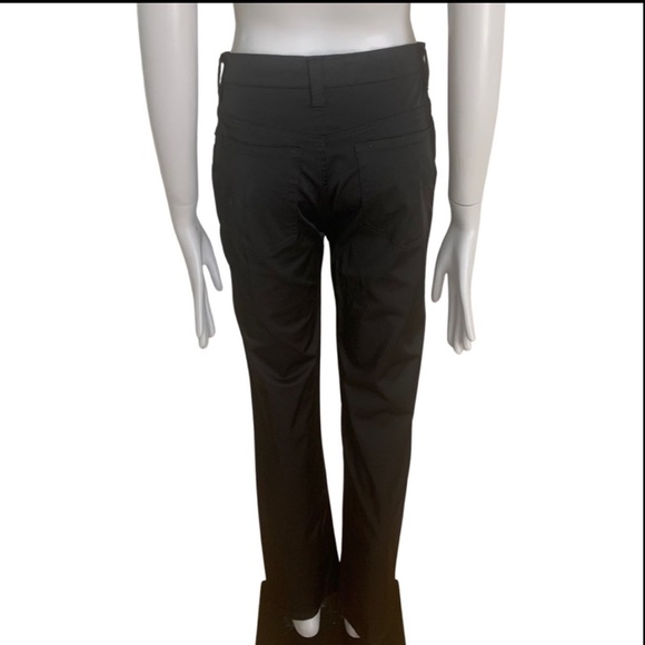 VERSACE Jeans Couture Vintage High Rise Shimmer Black Jeans - Picture 8 of 16